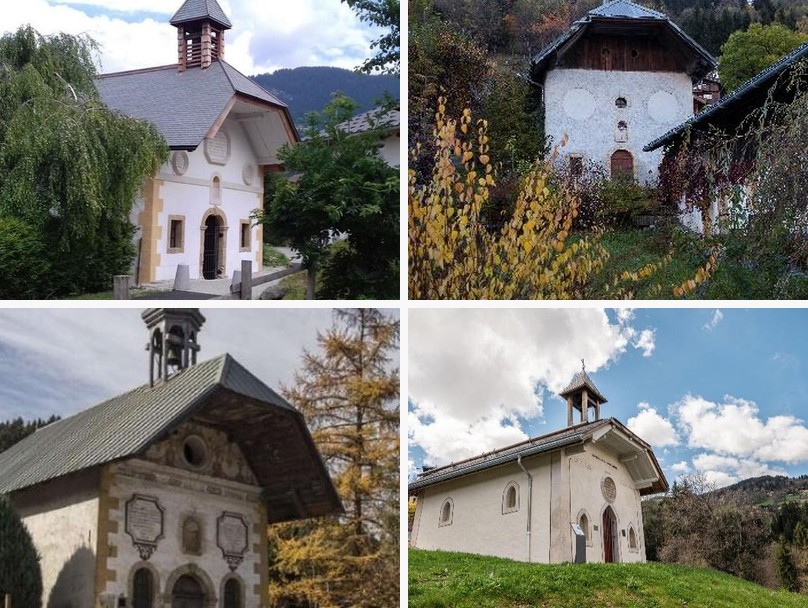 Quatre chapelles de Saint-Nicolas de Véroce